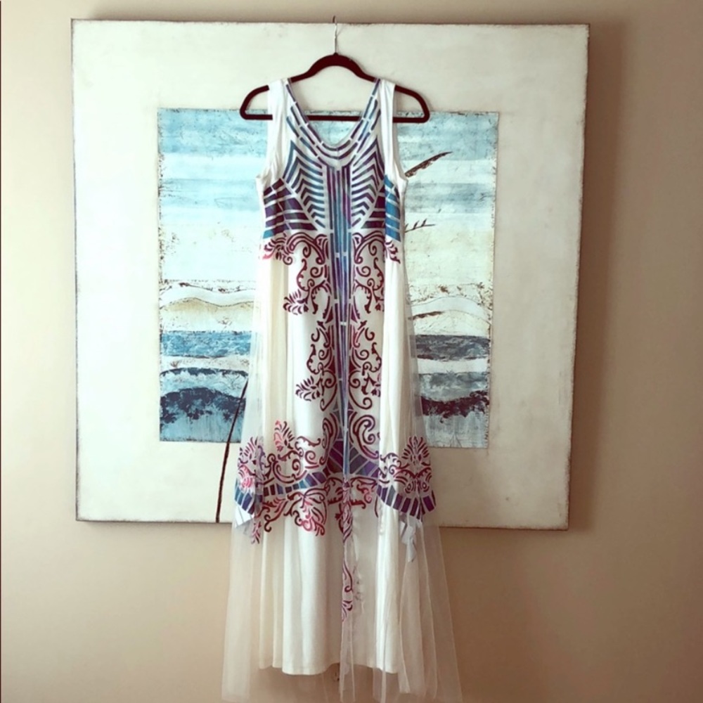 Anthropologie Geisha Designs Glacia Gown - Picture 2 of 4
